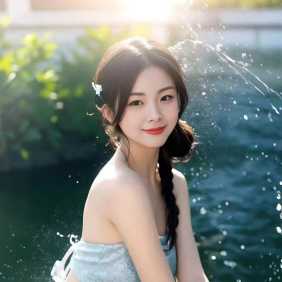 白云主动热情美人-小妞