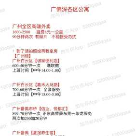 广佛深莞各区4-5-公寓会所